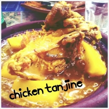 Kæmpe portion kylling-tanjine